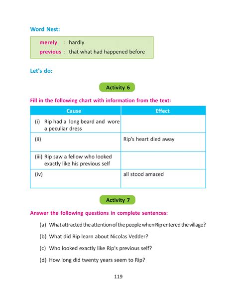 Rip Van Winkle | Lesson 12 | ষষ্ঠ শ্রেণীর ইংরেজি | WB Class 6 English