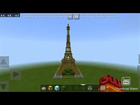 Eiffel Tower Minecraft Tutorial Commentary 的图像结果