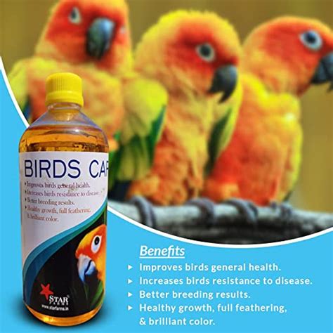 Star Farms Birds Care (Vitamin) Birds Health Supplement || 500 ml ...
