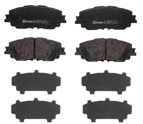 Toyota Land Camry 2018-, Corolla 2022- Lexus ES, UX Front Brake Pad Se ...