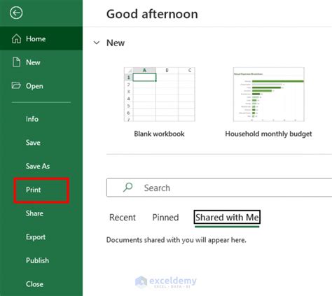 Print Excel Full Page 的图像结果