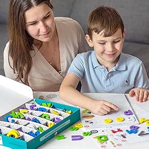 Buy ButterflyEduFields Magnetic Alphabets and Numbers, 140+ Letter ...
