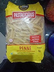 DiSano Pastalicious 100% Durum Wheat Penne Pasta, 1kg : Amazon.in ...
