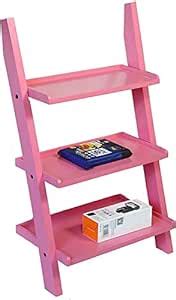 UNITEK Furniture Sheesham Wood Ladder Book Shelf Books Almirah Stand ...