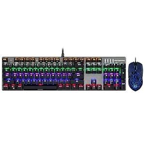 Mechanical Keyboard Mouse - Motospeed CK666 Switches Backlit Mechanical ...