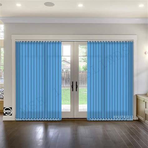 MSR 116 Vertical Blinds/Curtains and Shades for Home Furnishing(Balcony ...