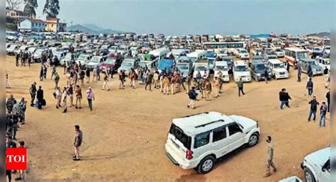 Kohima: Nagaland: Polling begins on peaceful note, long queues outside ...