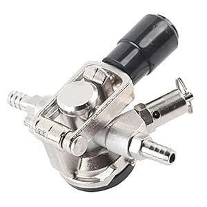 RWUDV Stainless Steel Keg Coupler D Type Beer Keg Coupler Keg Dispenser ...