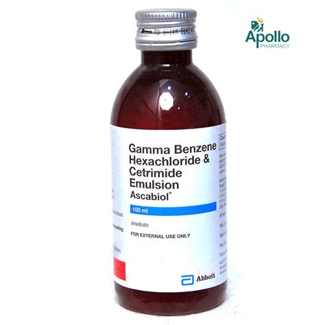 Ascabiol Emulsion 100 ml Price, Uses, Side Effects, Composition ...