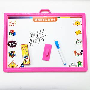 One Stop Traders 2-in-1 Double-Sided Kids Writing Slate Price in India ...