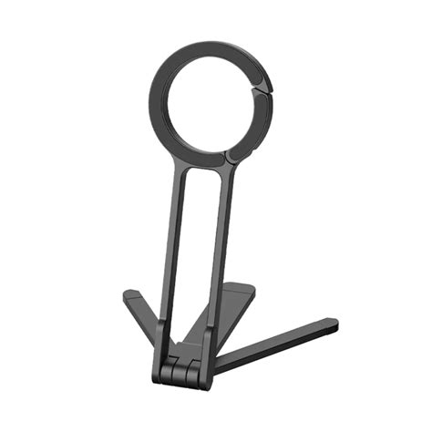 Drzac aluminijumski za mobilni telefon sa magnetom crni - Mob-Shop