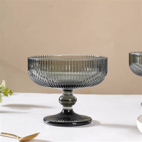 Dessert Bowl - Buy Glass Dessert Bowl Set Online in India | Nestasia