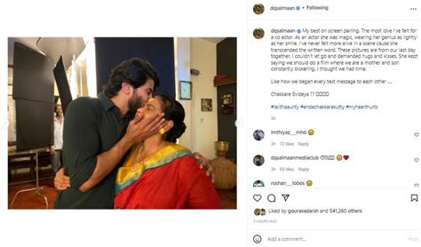 Dulquer Salmaan pens emotional note for 'best on screen pairing' late ...