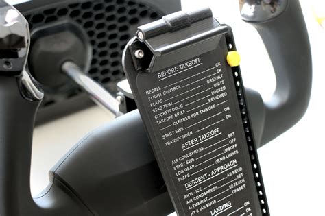 Boeing 737 Type Yoke Checklist and Map Holder for India | Ubuy