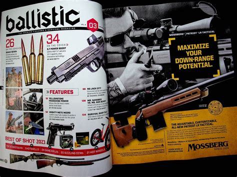 Ballistic Magazine April/May 2023 Shotguns Rifles | Ubuy India