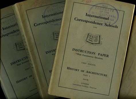 International Correspondence Schools History of Architecture ...