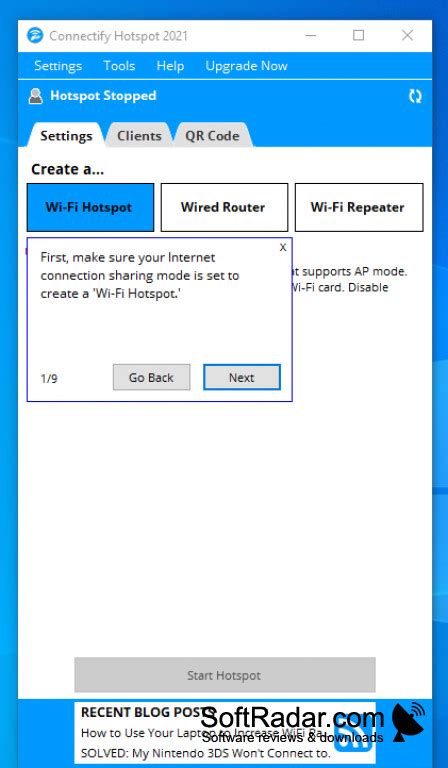Télécharger Connectify Hotspot pour Windows 11, 10, 7, 8/8.1 (64 bit/32 ...