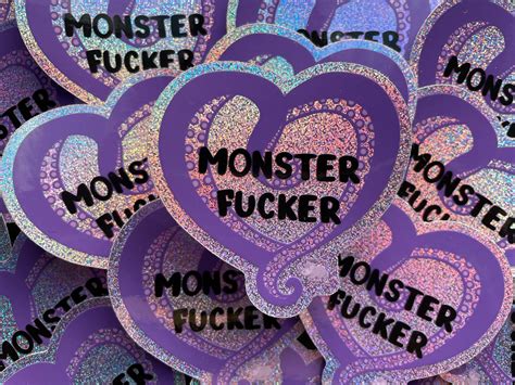Monster Fucker Stickers - Etsy
