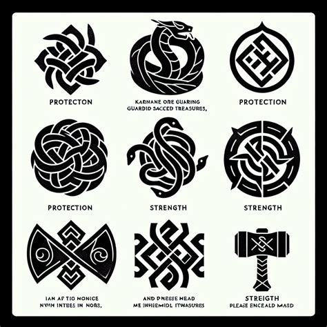 Viking Strength Symbols And Their Meaning Viking Tattoos