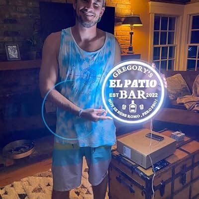 Buy Custom Bar Neon Sign Led Acrylic Backboard Signs Big Neon Wall Sign ...