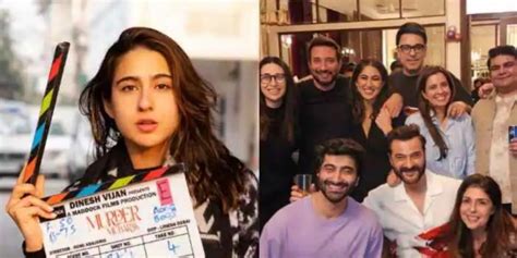 Sara Ali Khan wraps Delhi schedule of Murder Mubarak poses with ...