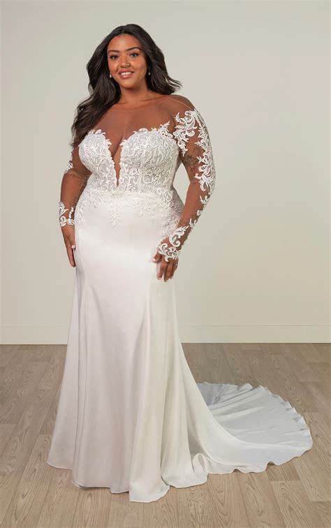 Plus Size Wedding Dresses Sleeves