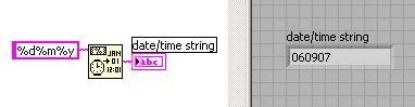 Convert Time String into Number LabVIEW 的图像结果