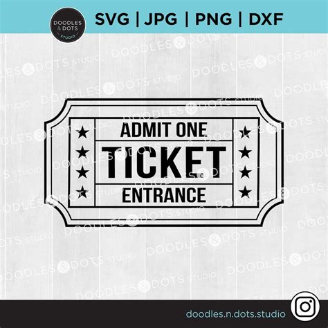 Ticket Svg, Admit One Ticket Png, Entrance Ticket Clipart, Cinema Ticket, County Fair Tickets ...