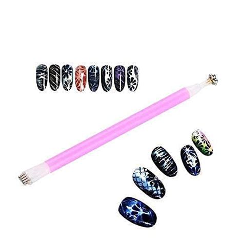 Buy INOG Double-headed Magnetic Nail Painting Pen, Dotting Pen for Cat ...