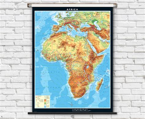 Africa Physical Map