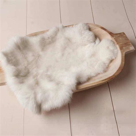 Babymoon Rabbit Fur | Basket Filler | Baby Photography Props | White ...