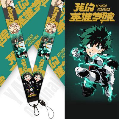 Buy SHIYAO My Hero Academia Lanyards Hero Academia Phone String Holders ...
