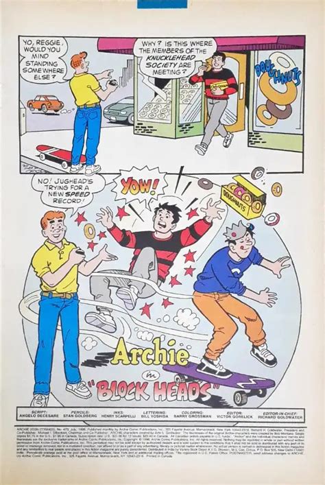 Archie Comics No. 473 – Books and You