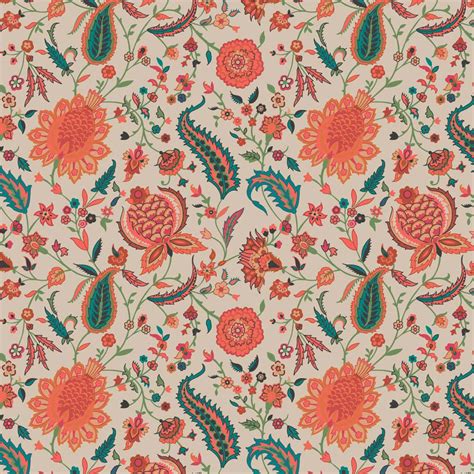 Premium Indian Colorful Vintage Wallpaper | Life n Colors