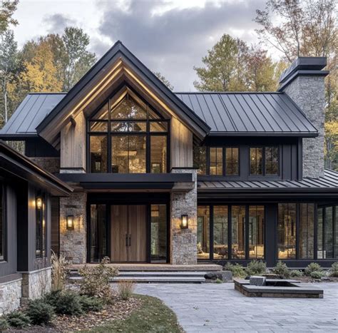 Pin by Amy Bain on Mountain House in 2025 | Mountain home exterior ...