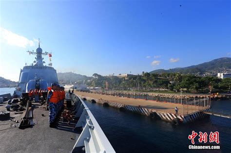 中国海军舰艇编队结束对墨西哥访问--图片频道--人民网