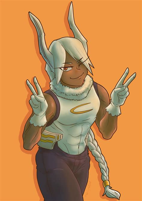 Miruko/Mirko BNHA-genderbend by MYUI-MO on DeviantArt