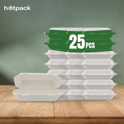 Biodegradable Disposable Rectangular Clamshells | India – Hotpack India