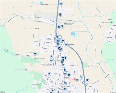 1296 North State Street, Ukiah CA - Walk Score