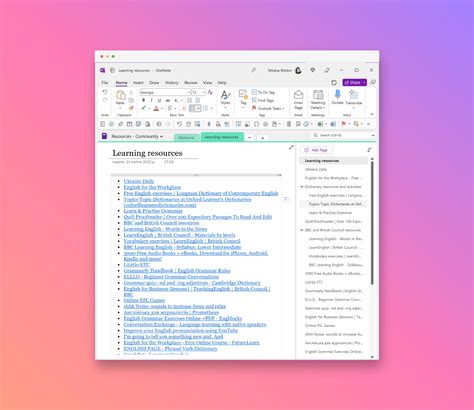Image result for Create English Lesson OneNote