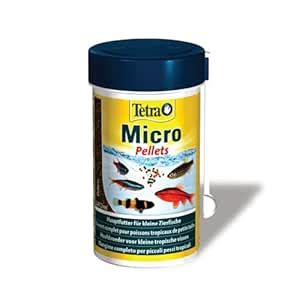 Tetra Micro Pellets Complete Fish Food for Intense Colours, Digestion ...