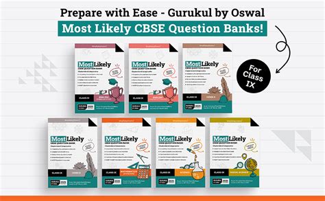 Gurukul By Oswal Mathematics Most Likely CBSE Question Bank for Class 9 ...