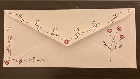 Image result for DIY Envelope Decoration Drawing