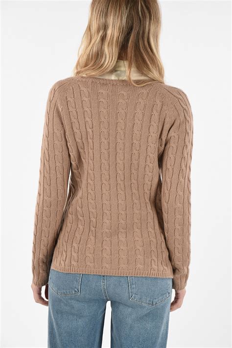 Max Mara 'S Cashmere Cable Knit Sweater women - Glamood Outlet