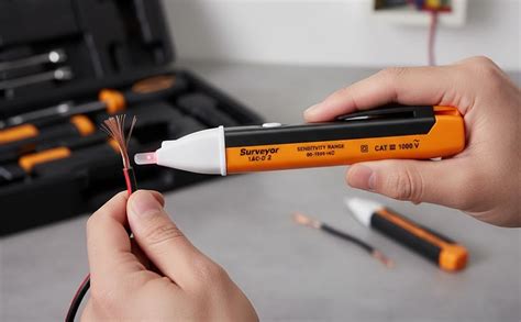 AARKRI SALES Voltage Detector Pen with Audible & Visual Alarm ...