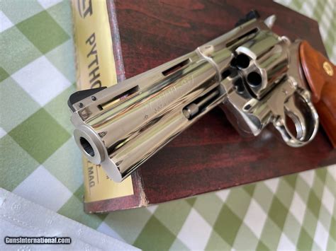 Image result for Colt Python 4 Inch Nickel