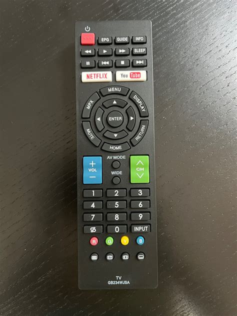 Image result for Sharp TV Remote Control