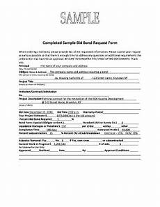 bid bond bid bond form sle printable governmental templates to bid bond bid bond form sle printable governmental templates to