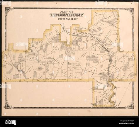 Combination atlas map of Delaware County, Pennsylvania Stock Photo - Alamy