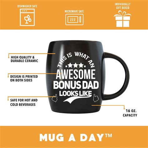 Taza de café divertida de 16 onzas con texto en inglés What Awesome ...